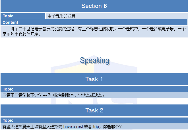 2015年6月14日托福考试回忆及解析