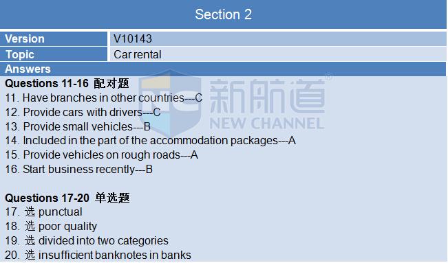 新航道解析：2015年10月10日雅思机经回忆