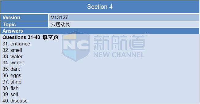 新航道解析：2015年10月10日雅思机经回忆