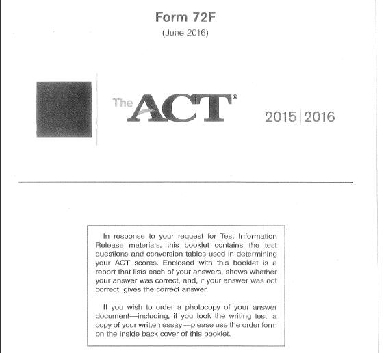 2016年6月亚太72EACT真题PDF+答案下载