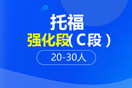 托福强化段（B段）20-30人班