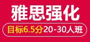 雅思6.5分强化段 20-30人班
