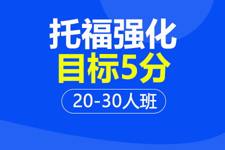 托福强化5分20-30人班